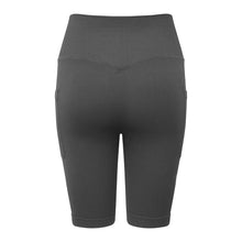 Load image into Gallery viewer, Katie: TriDri® Women's Ribbed Seamless Cycle Shorts – Move Freely, Sweat Confidently