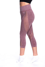 Load image into Gallery viewer, Siouxie Dusty Pink Leggings by BraveActive - Side View
