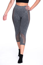 Load image into Gallery viewer, Siouxie Grey Leggings by BraveActive - Front View