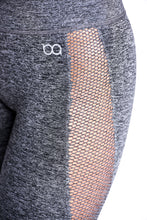 Load image into Gallery viewer, Siouxie Grey Leggings by BraveActive - Hip View