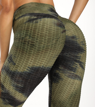 Load image into Gallery viewer, Honey - Summer Bright, High Waisted, Textured Leggings
