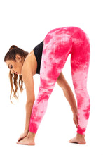 Load image into Gallery viewer, Honey - Summer Bright, High Waisted, Textured Leggings
