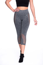 Load image into Gallery viewer, Siouxie Grey Leggings by BraveActive - Front View

